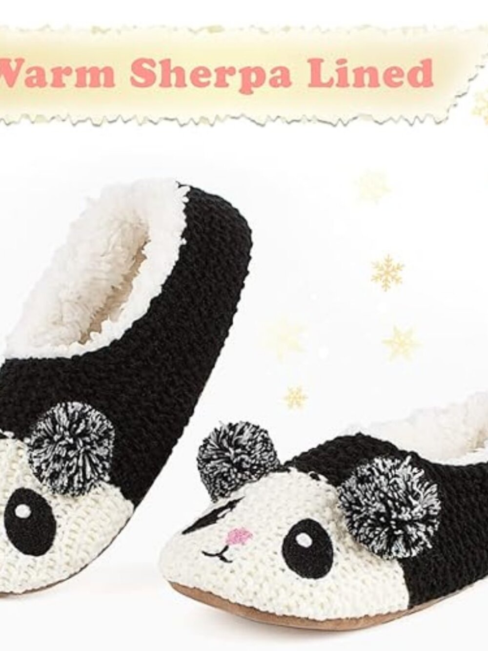 Cute Animal House Slippers  | Fuzzy Slipper Socks - Picture 7 of 11